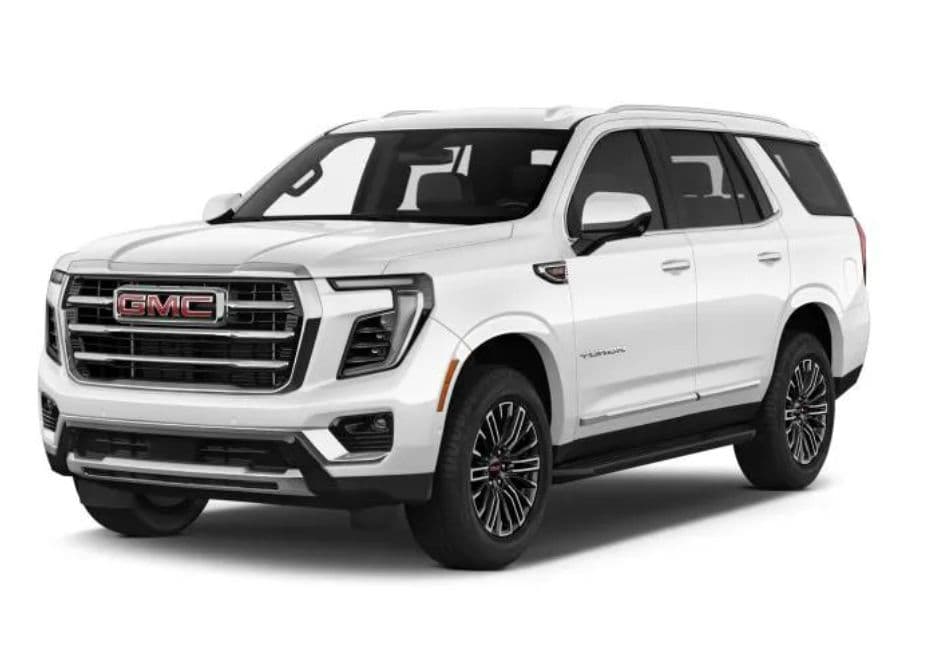 GMC Yukon XL — Luxury SUV for Umrah transport, seats up to 6 passengers